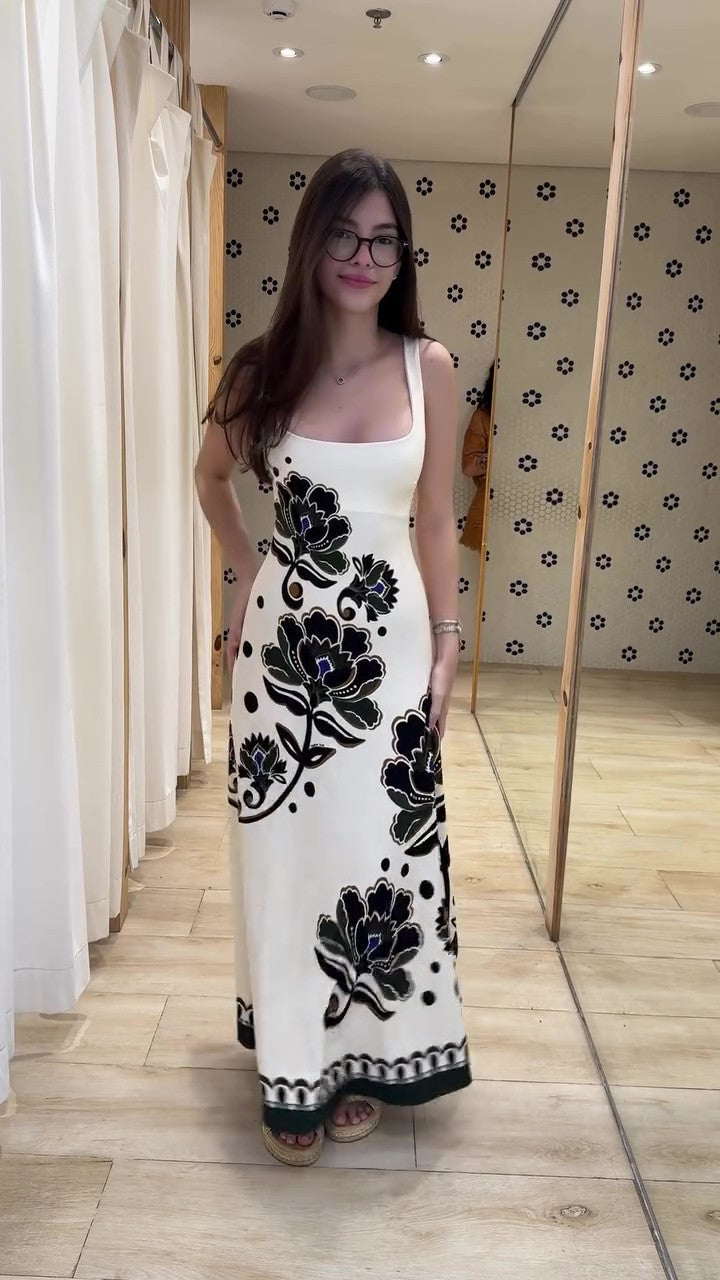 1055 | Vestido Flor Noturna