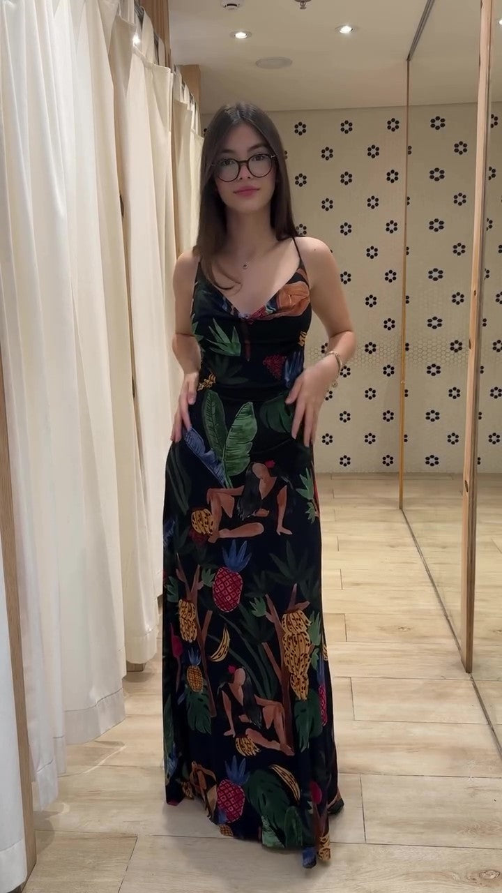 1053 | Vestido Selva Noturna